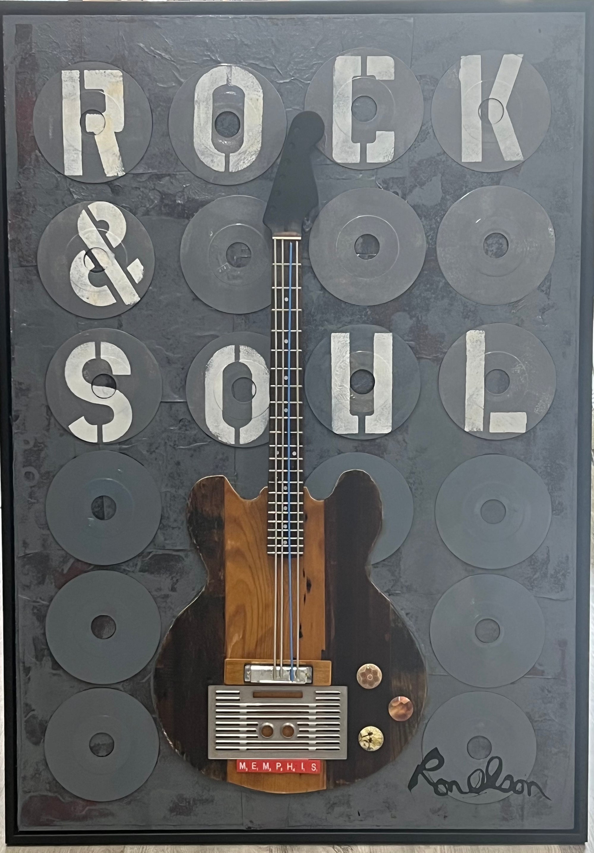 Rock & Soul  Original by Ron Olson