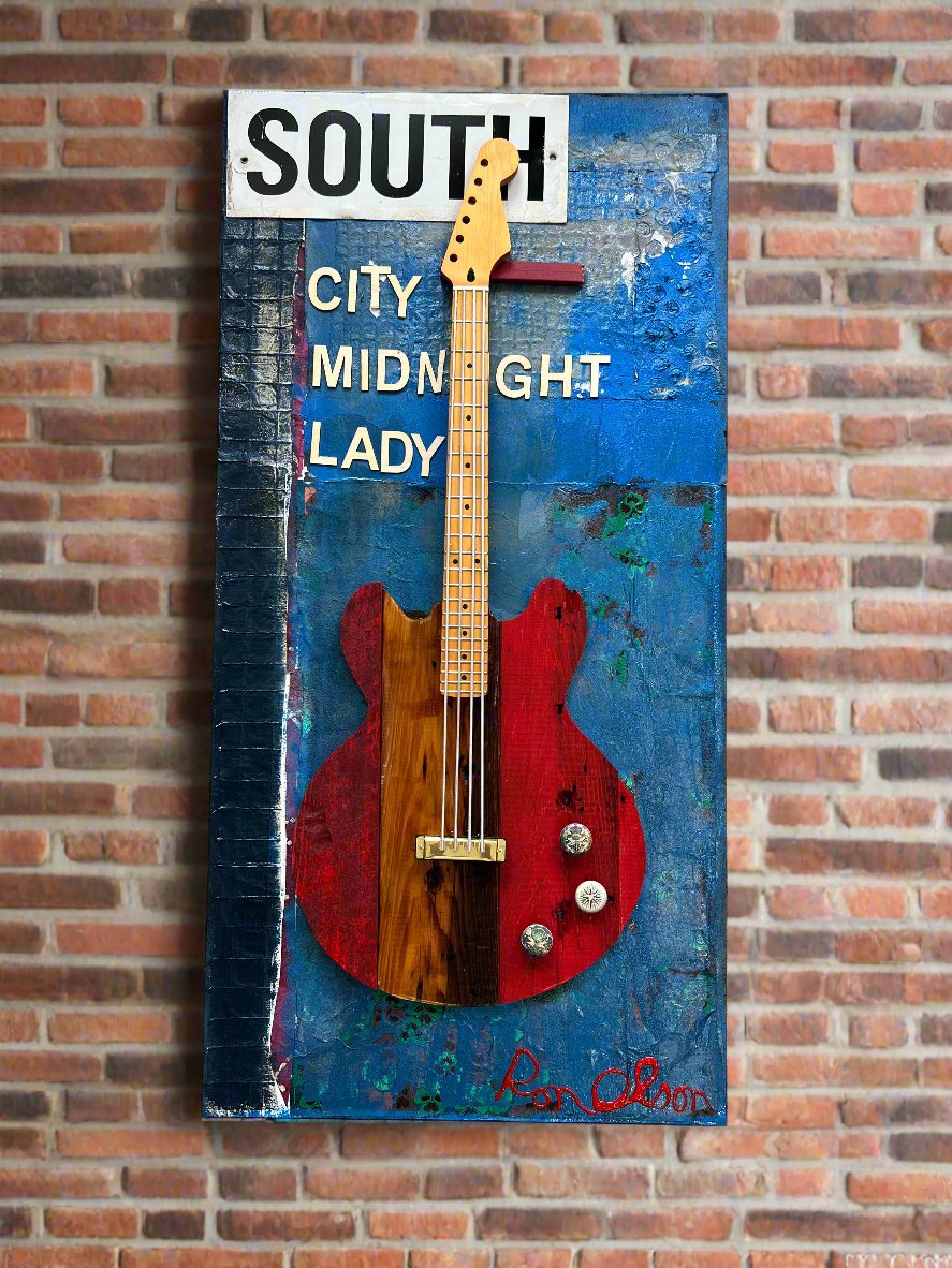 South City Midnight Lady   Original by Ron Olson