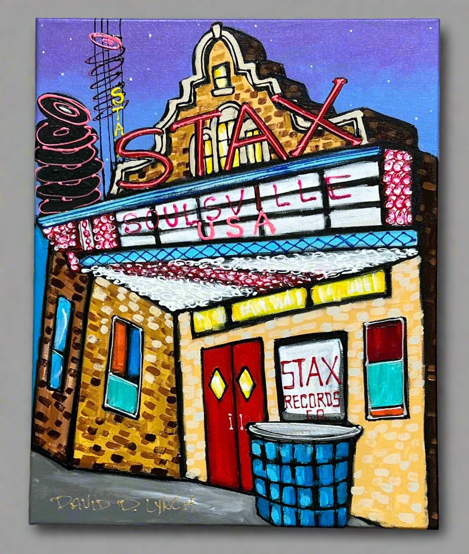 "STAX #10" Original by David Lynch