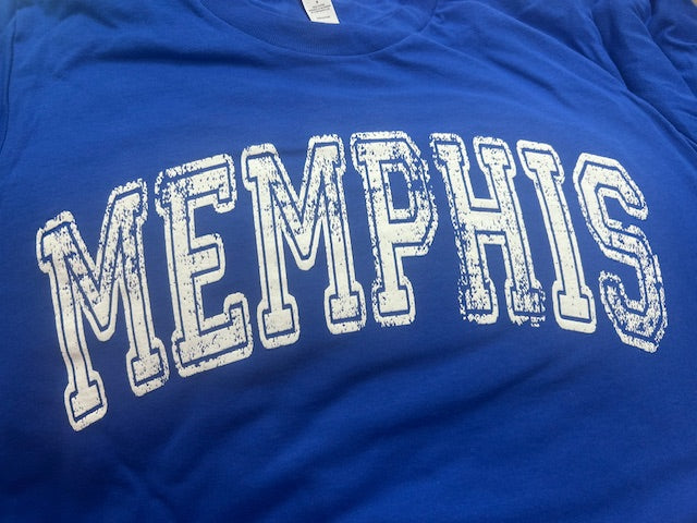 Memphis T-Shirt: Blue