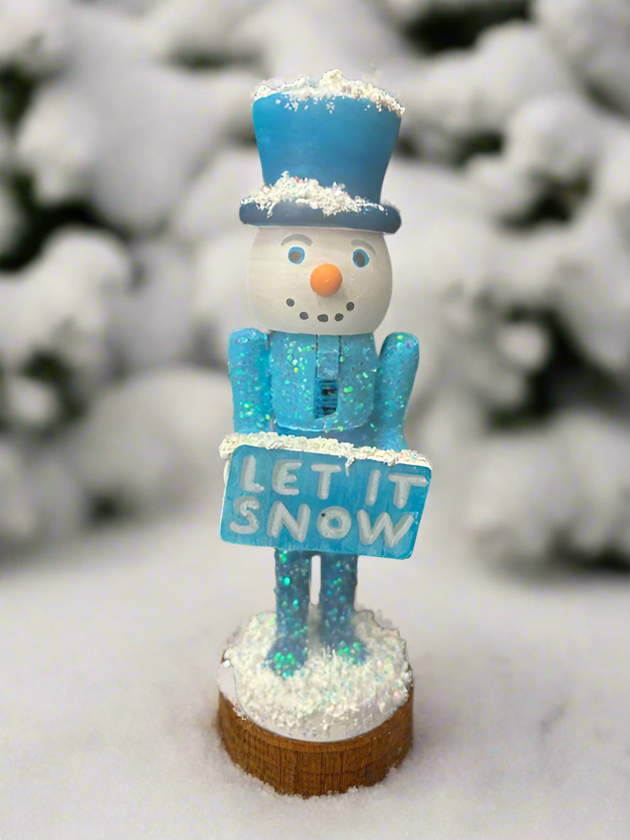 Snowman Nutcracker