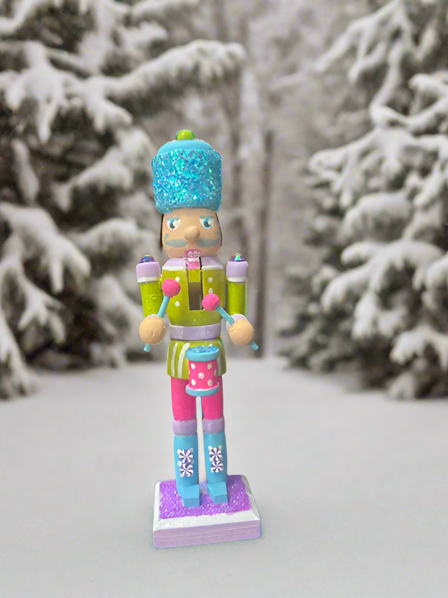 Purple Glitter Nutcracker