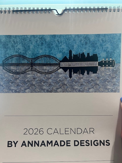 Memphis Calendar 2026 - AnnaMade Designs