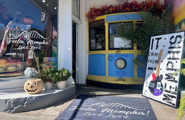 "It Came from Memphis" ORIGINAL painting by local Memphian Ron Olson