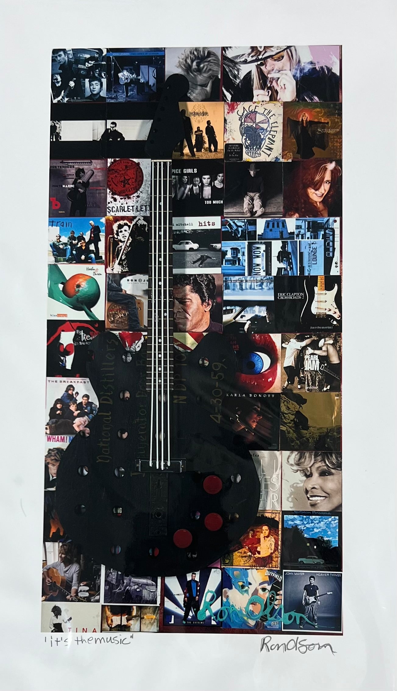 “It’s the Music” signed PRINT of an original painting by local Memphian Ron Olson