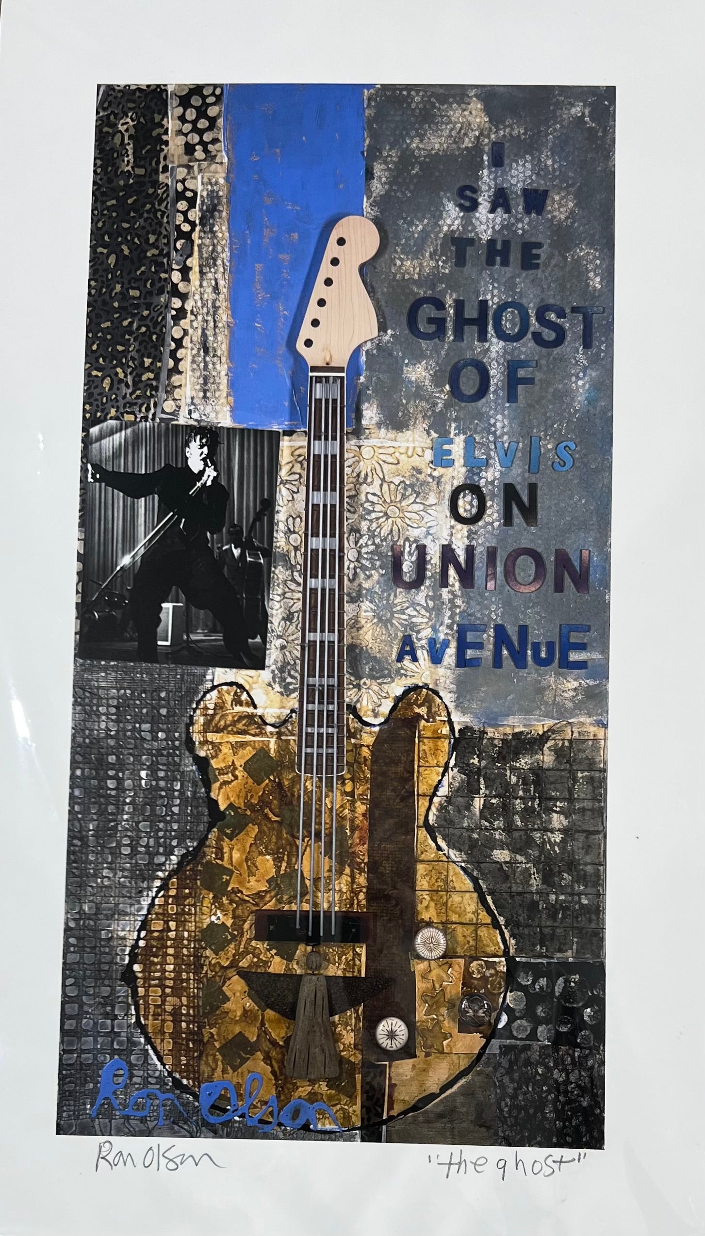 “The Ghost” Matted Print signed by Ron Olson