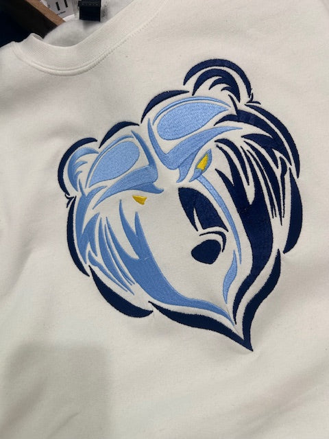 Embroidered Grizzly Sweatshirt