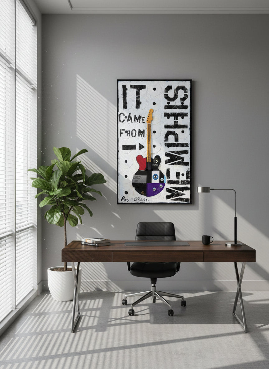 "It Came from Memphis" ORIGINAL painting by local Memphian Ron Olson