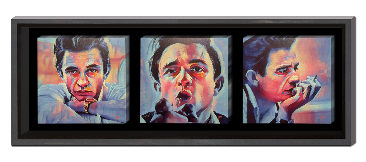 Johnny Cash Trio- Artwork by Jeremy Lewin, a local Memphis artist