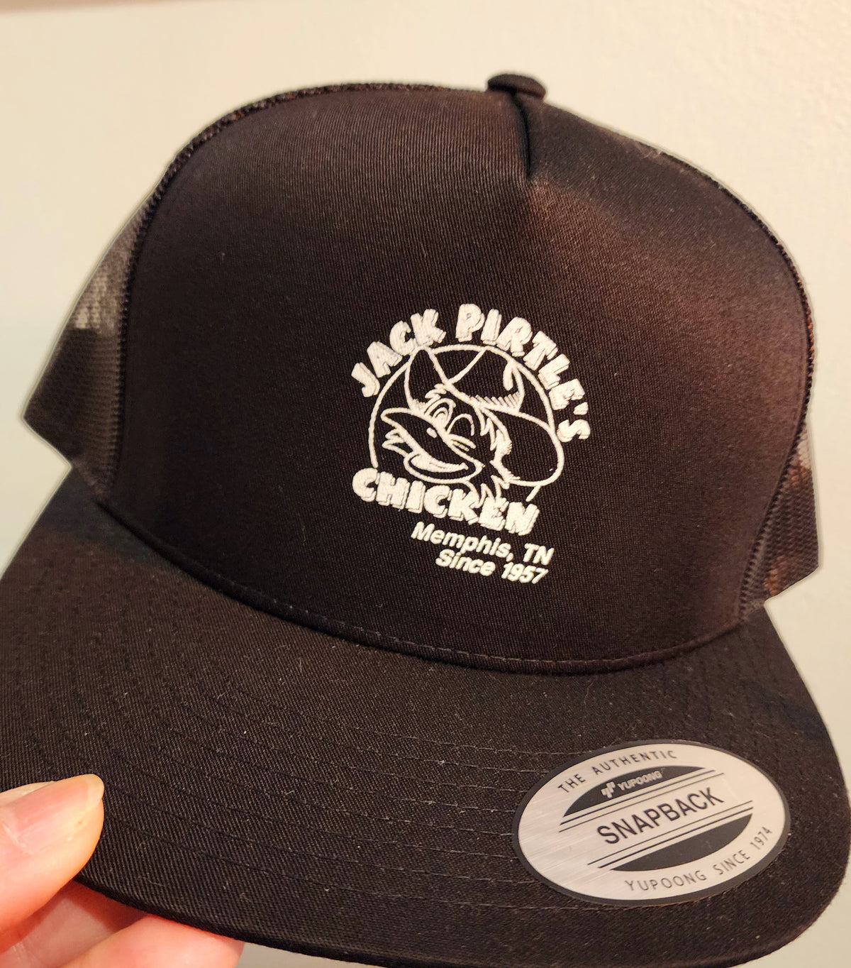 Jack Pirtle's SNAPBACK HAT Black