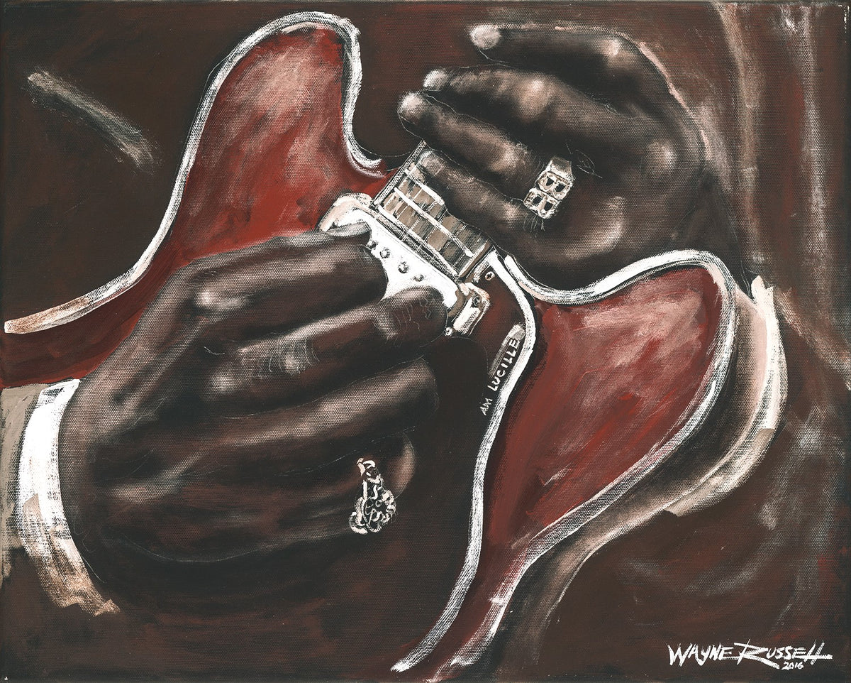 Lucille Re-Signed print of original by Wayne Russell