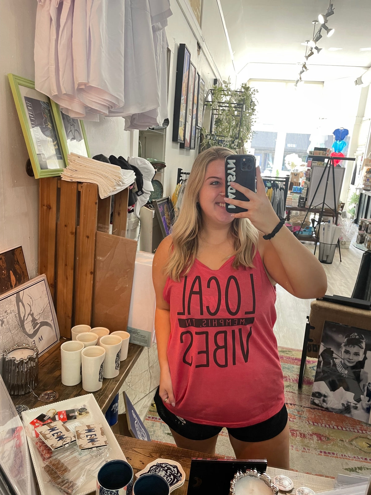 Memphis Tank Local Vibes Unisex