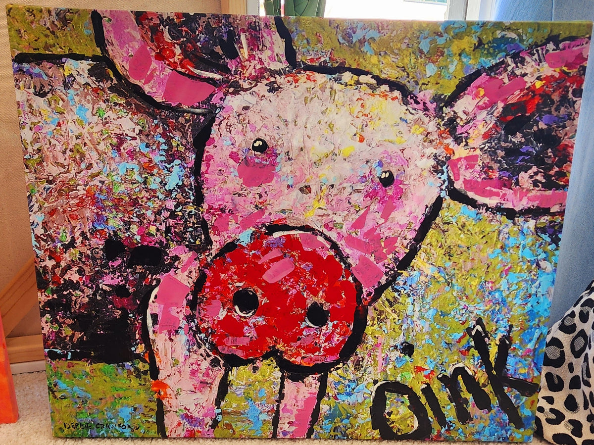 "Hogs and Kisses" by Debbie Crawford McCown