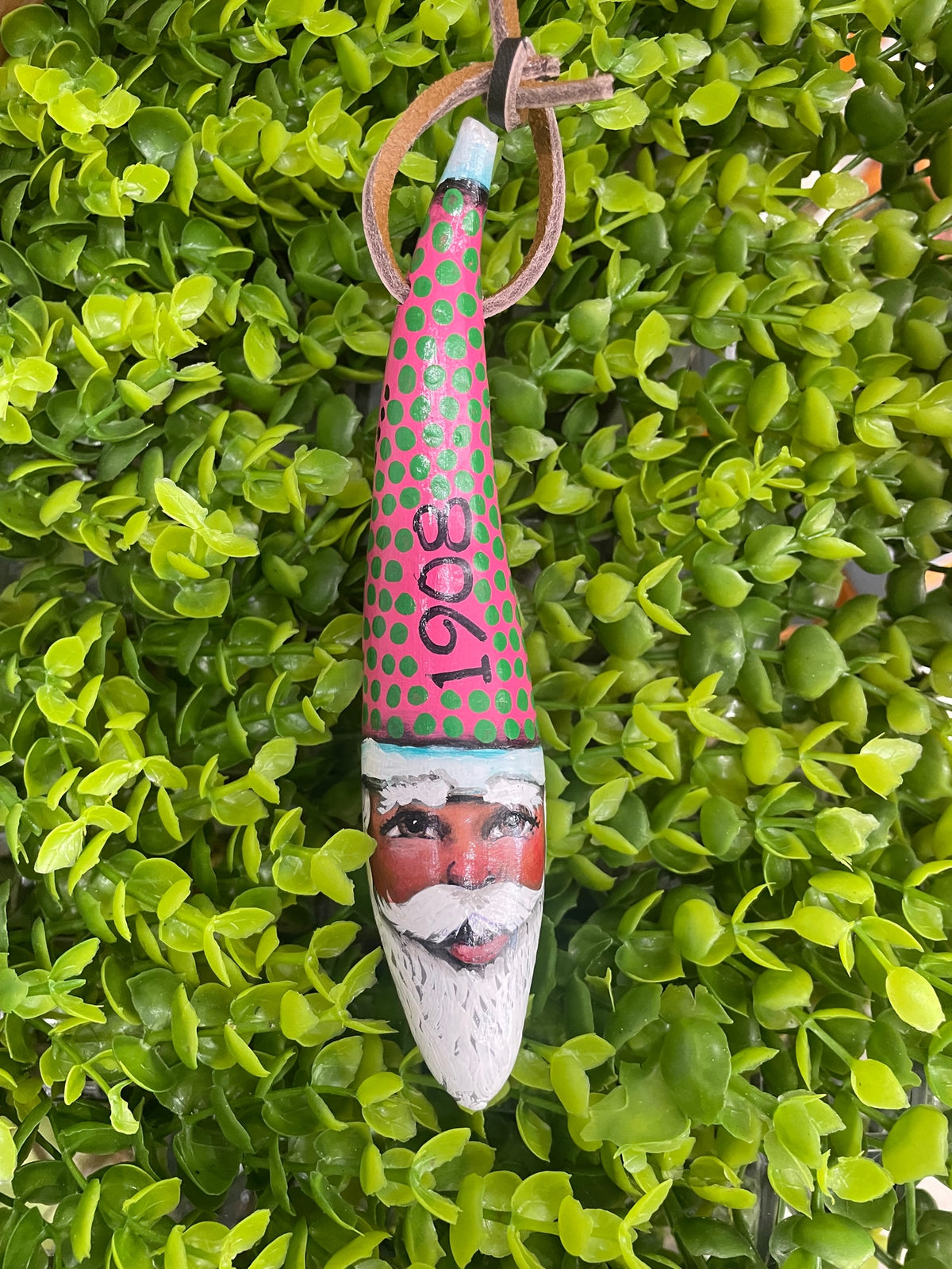 Gourd Ornaments created and painted by local Memphian Artist DJ Kelly