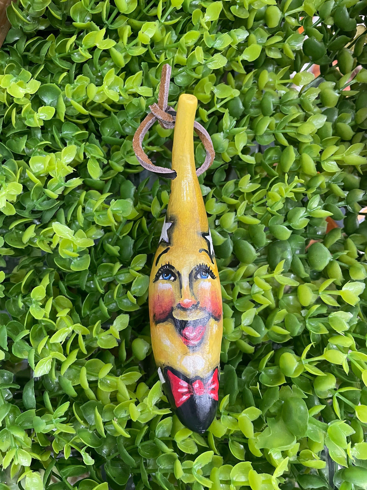 Gourd Ornaments created and painted by local Memphian Artist DJ Kelly