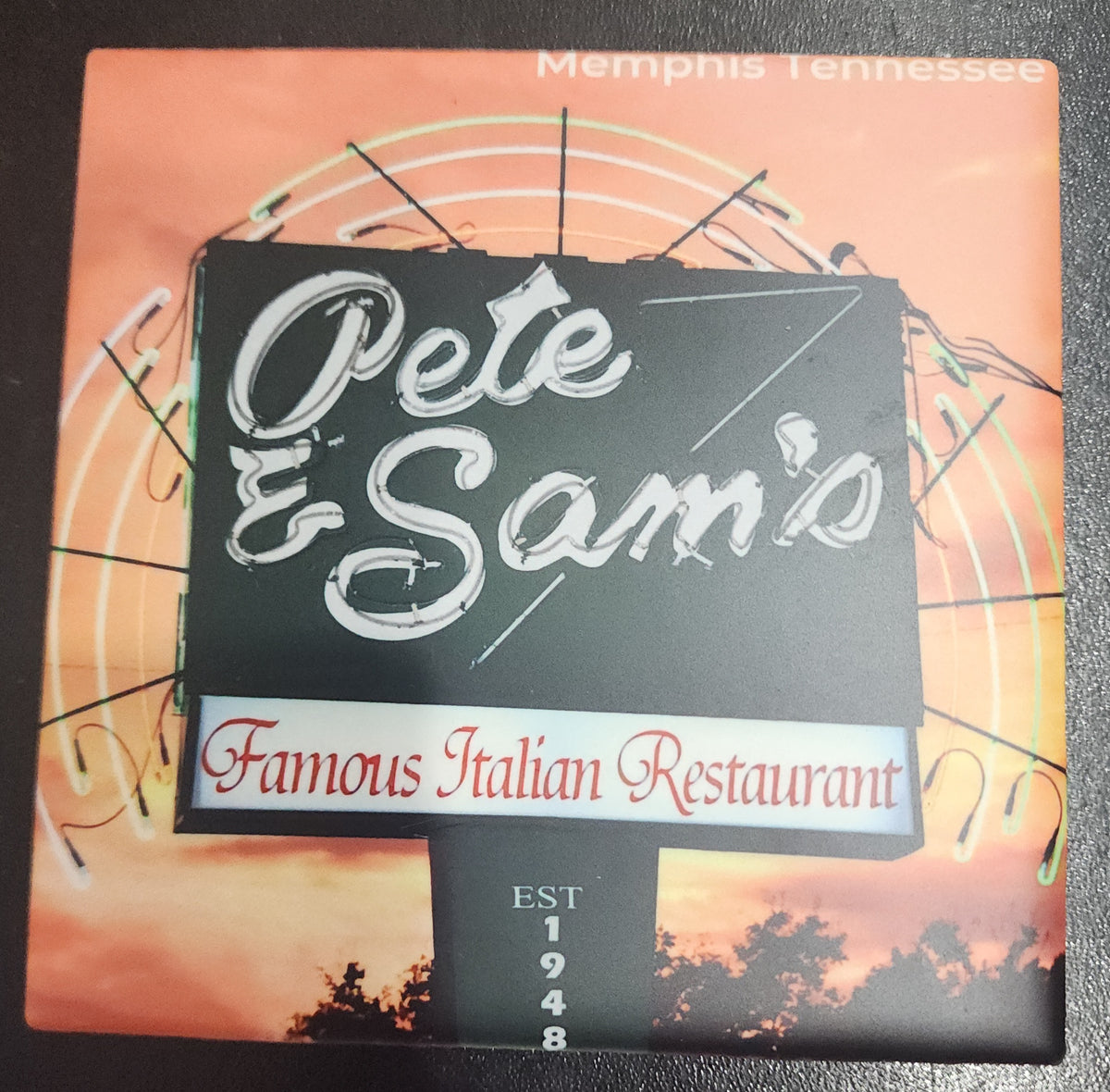 Memphis Eats Coasters