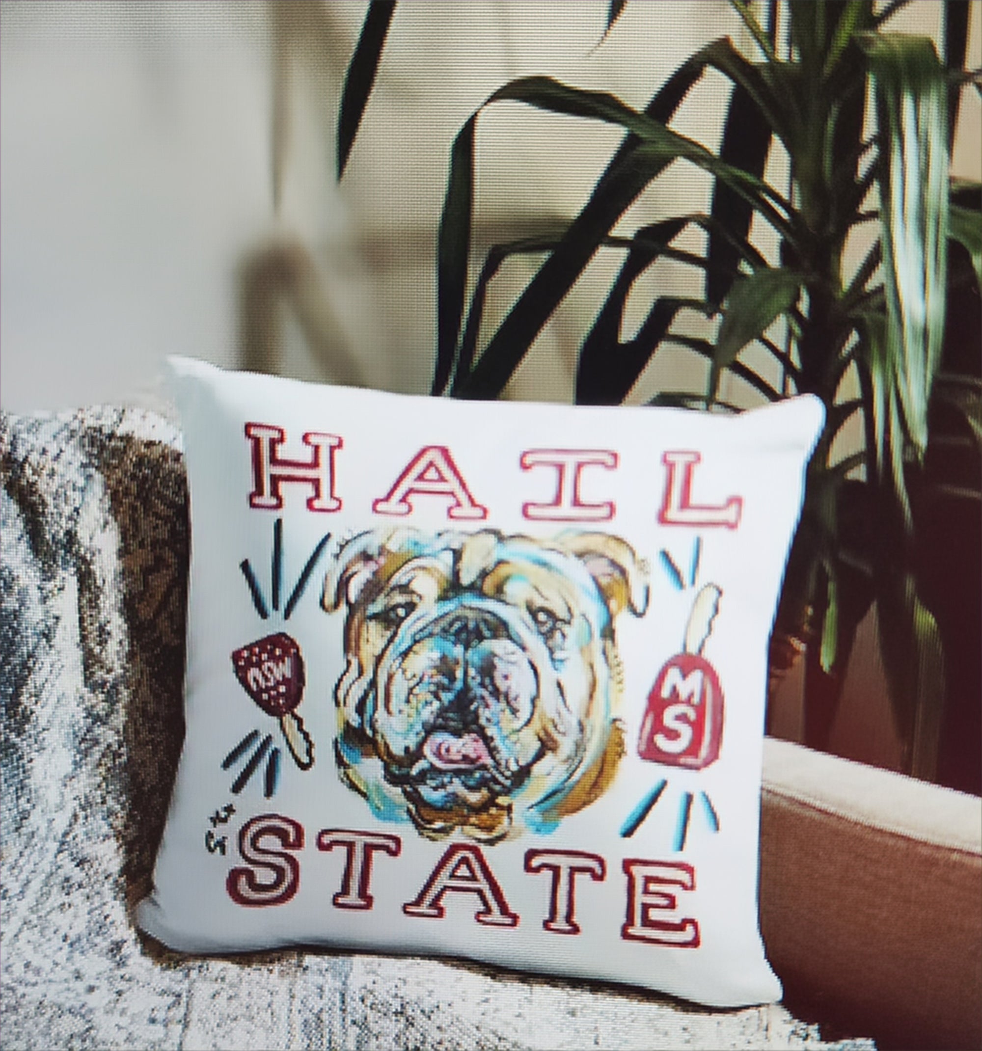 Mascot Pillows by Natalie Cooper