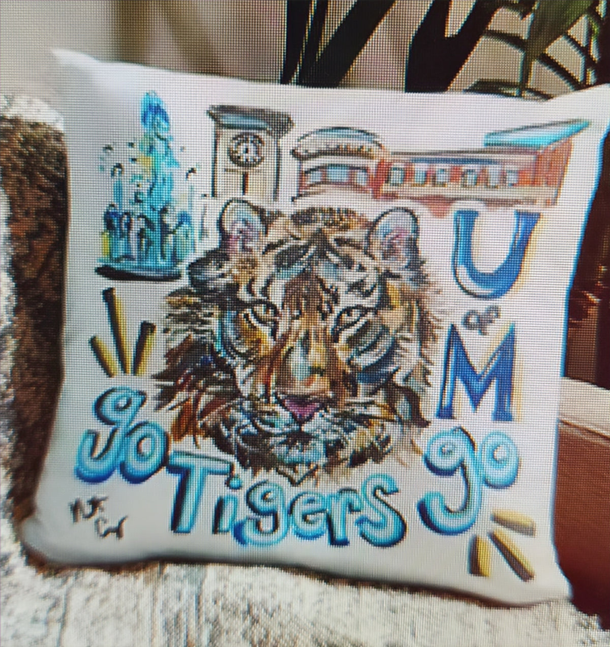 Mascot Pillows by Natalie Cooper