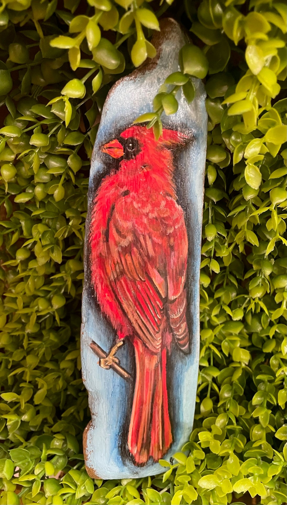 Mississippi Driftwood Art Original by  DJ Kelly