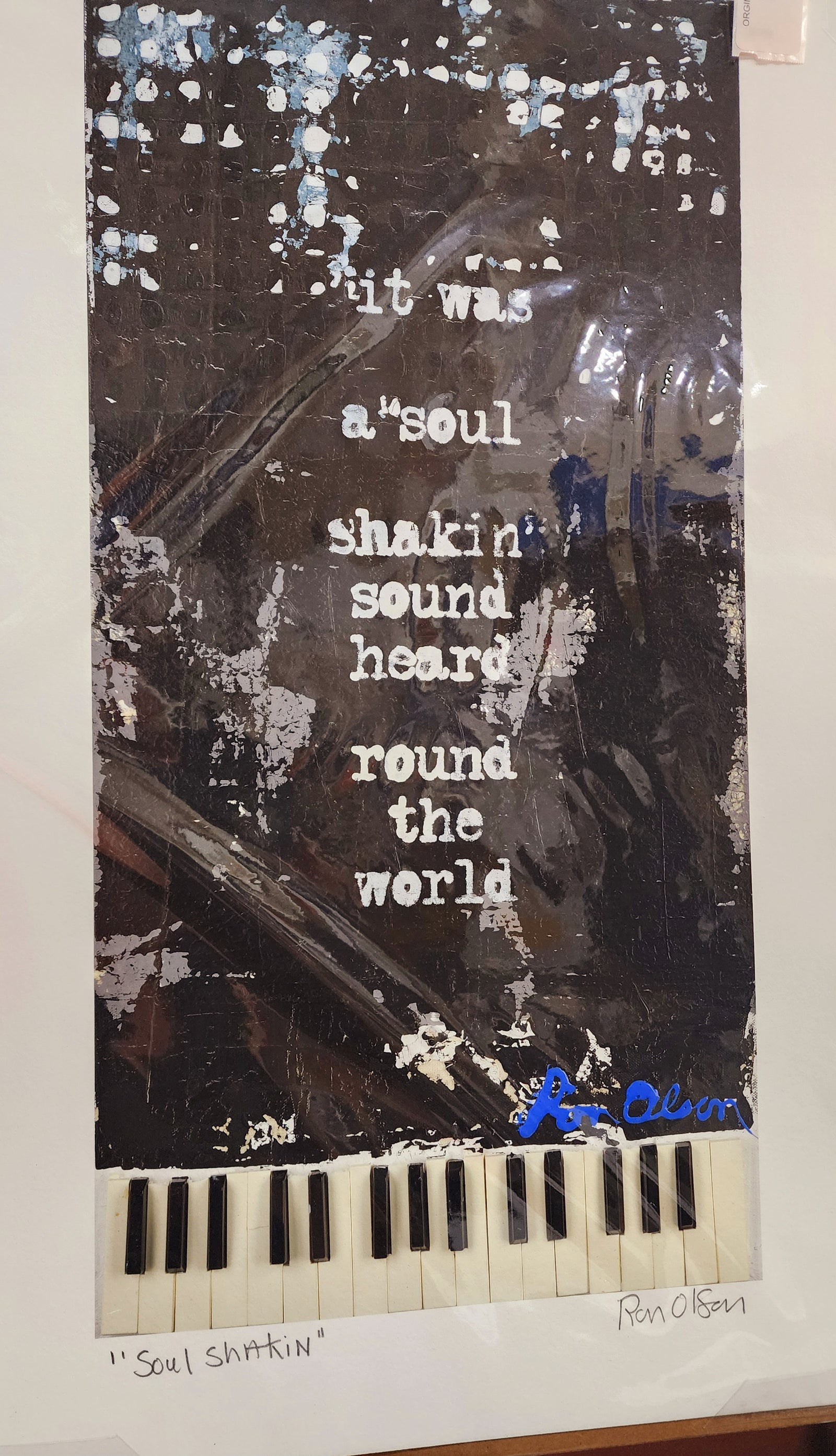 "Soul Shakin" signed PRINT of an original painting by local Memphian Ron Olson