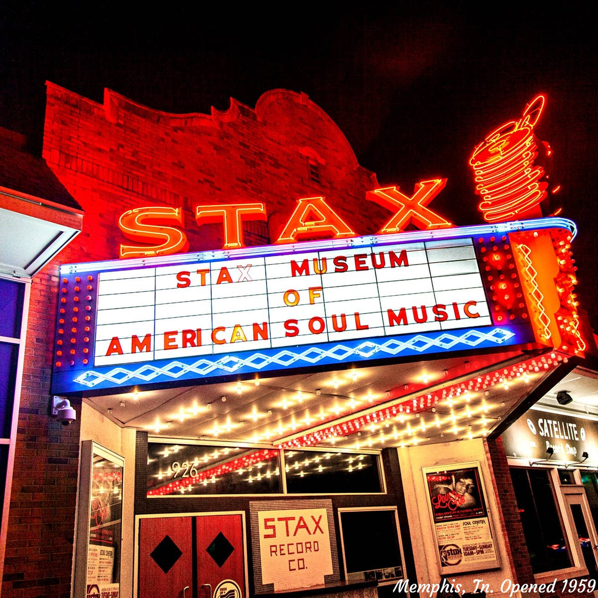 Memphis Music Coasters