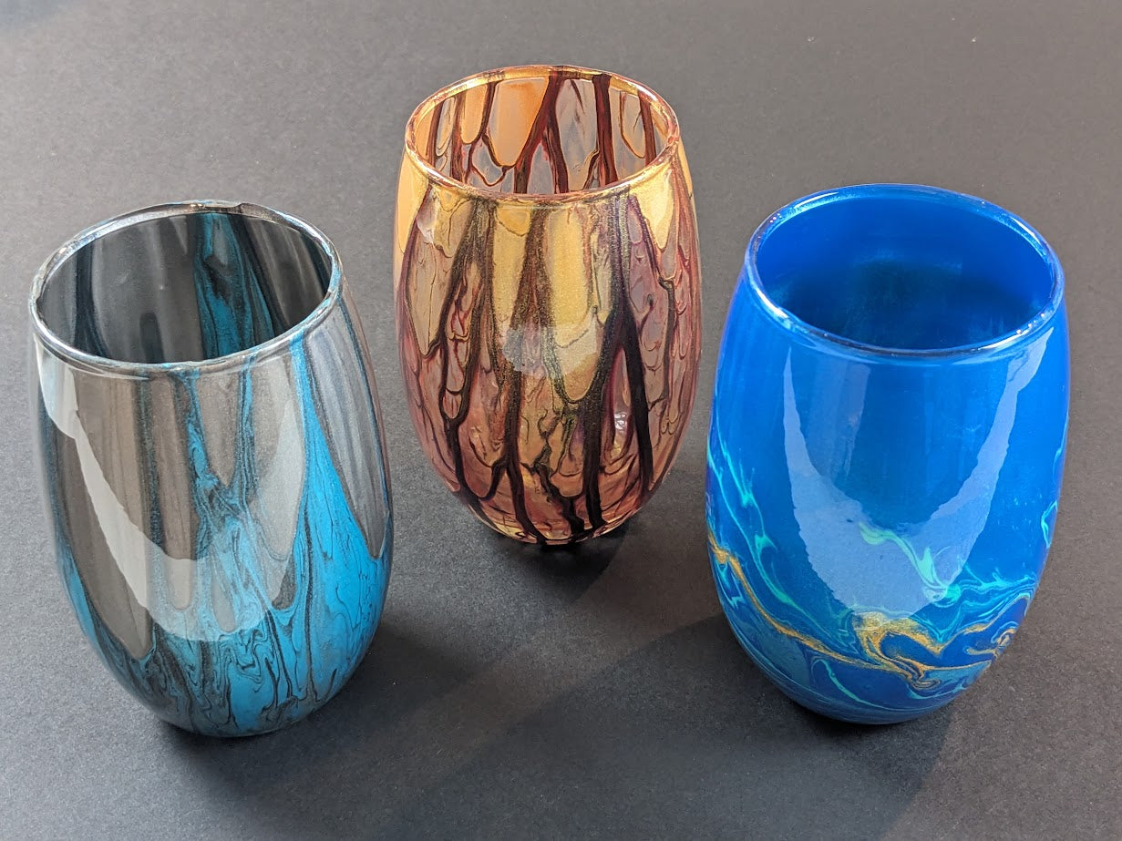 Vases by Local Memphis Artist Sandra Barrett