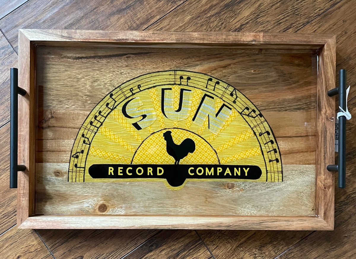 Sun Studio Wooden Tray: Local Artist AnnaMade Designs