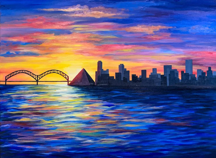 "Sunset to Good One" Print by Local Artist Allison McCommon
