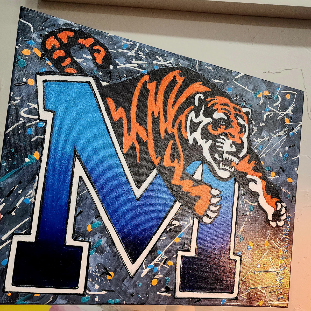 "U of M #3" Original by David Lynch