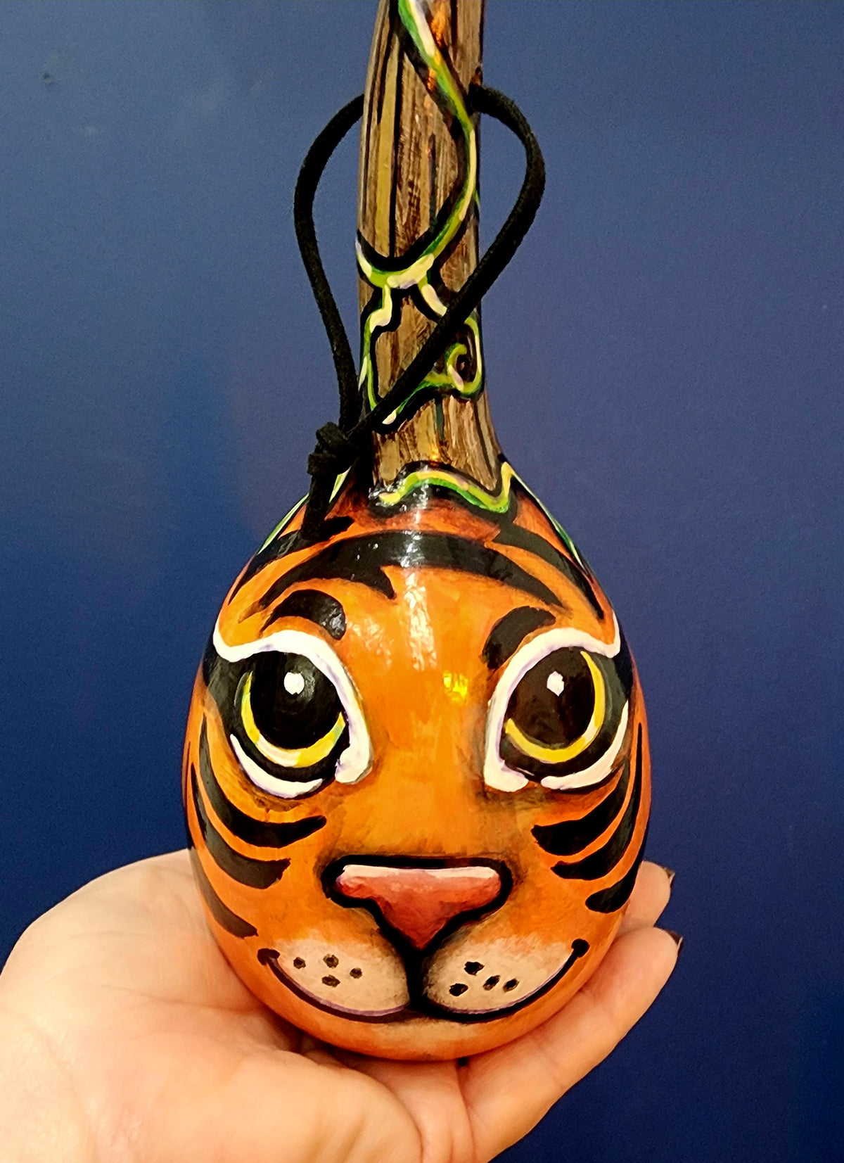 Gourd Ornaments created and painted by local Memphian Artist DJ Kelly