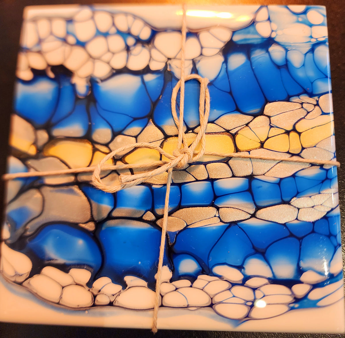 Coasters (Multiple Colors) by Local Memphis Artist Sandra Barrett