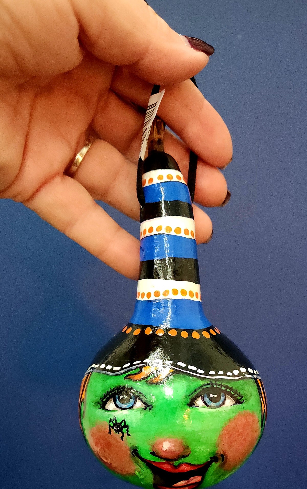 Gourd Ornaments created and painted by local Memphian Artist DJ Kelly