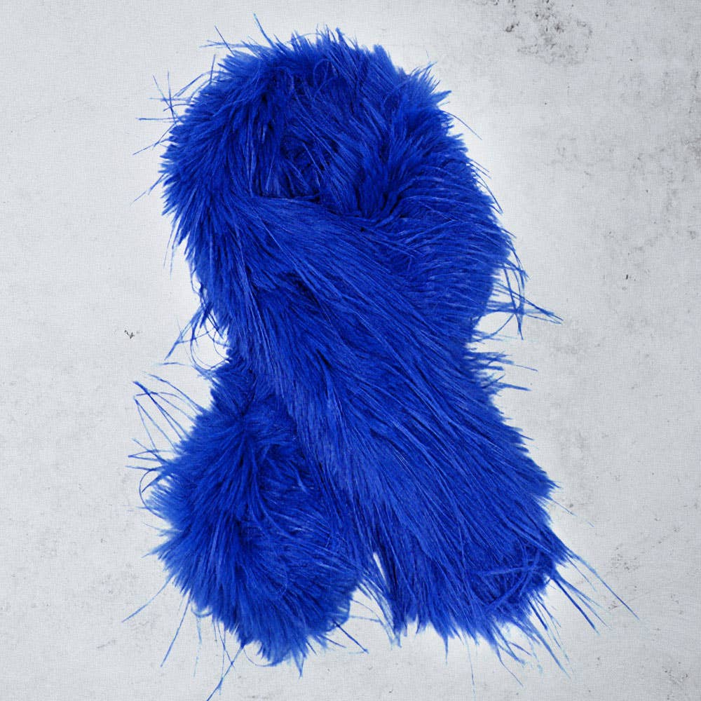 Faux Fuzzy Fur Fluffy Scarf