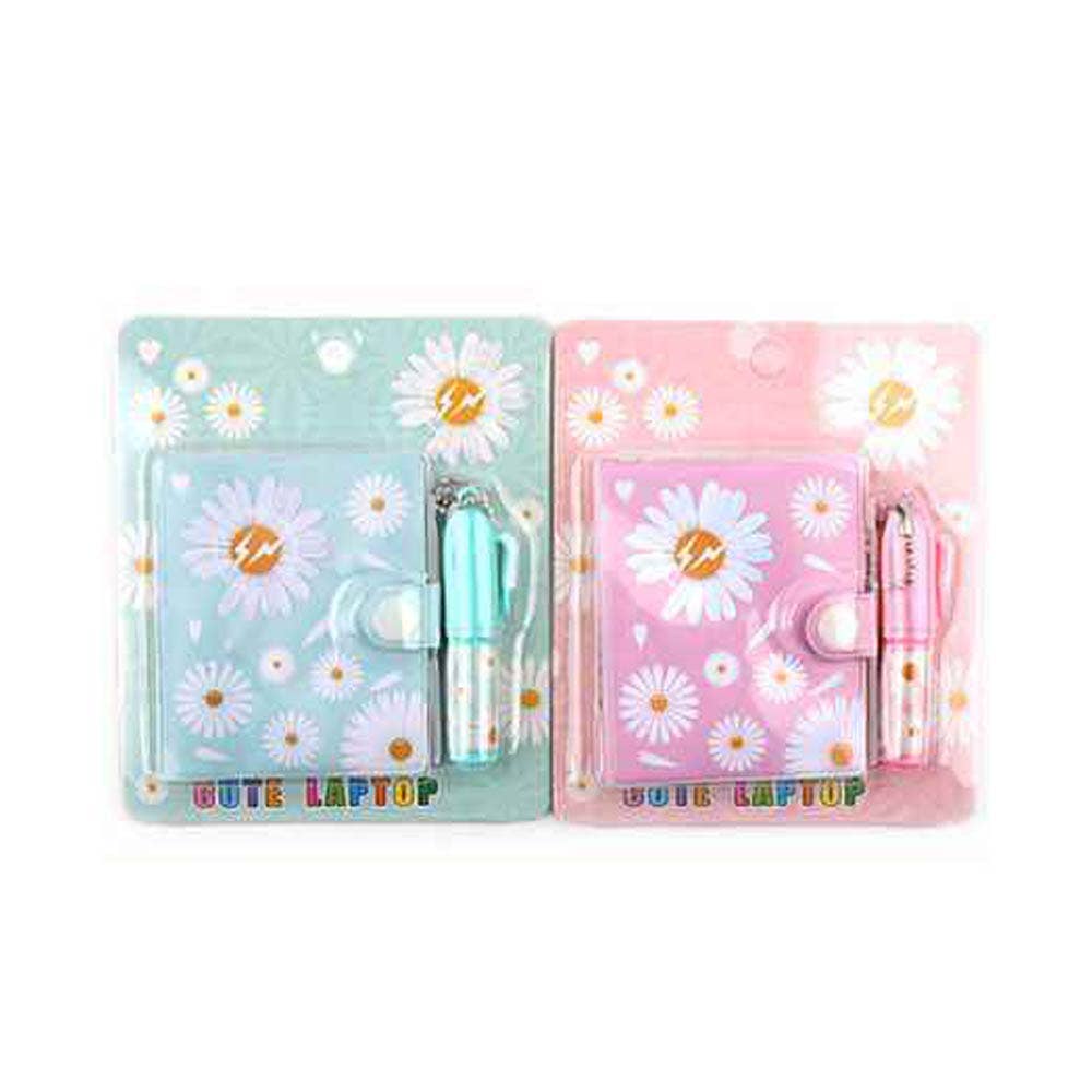 Floral Mini Notebook Pen Set