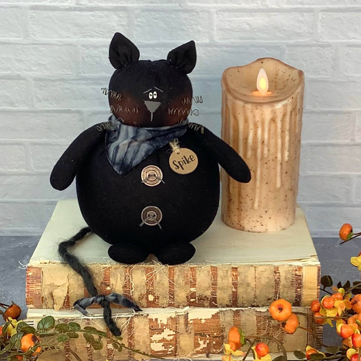 Spike the Groovy Black Cat