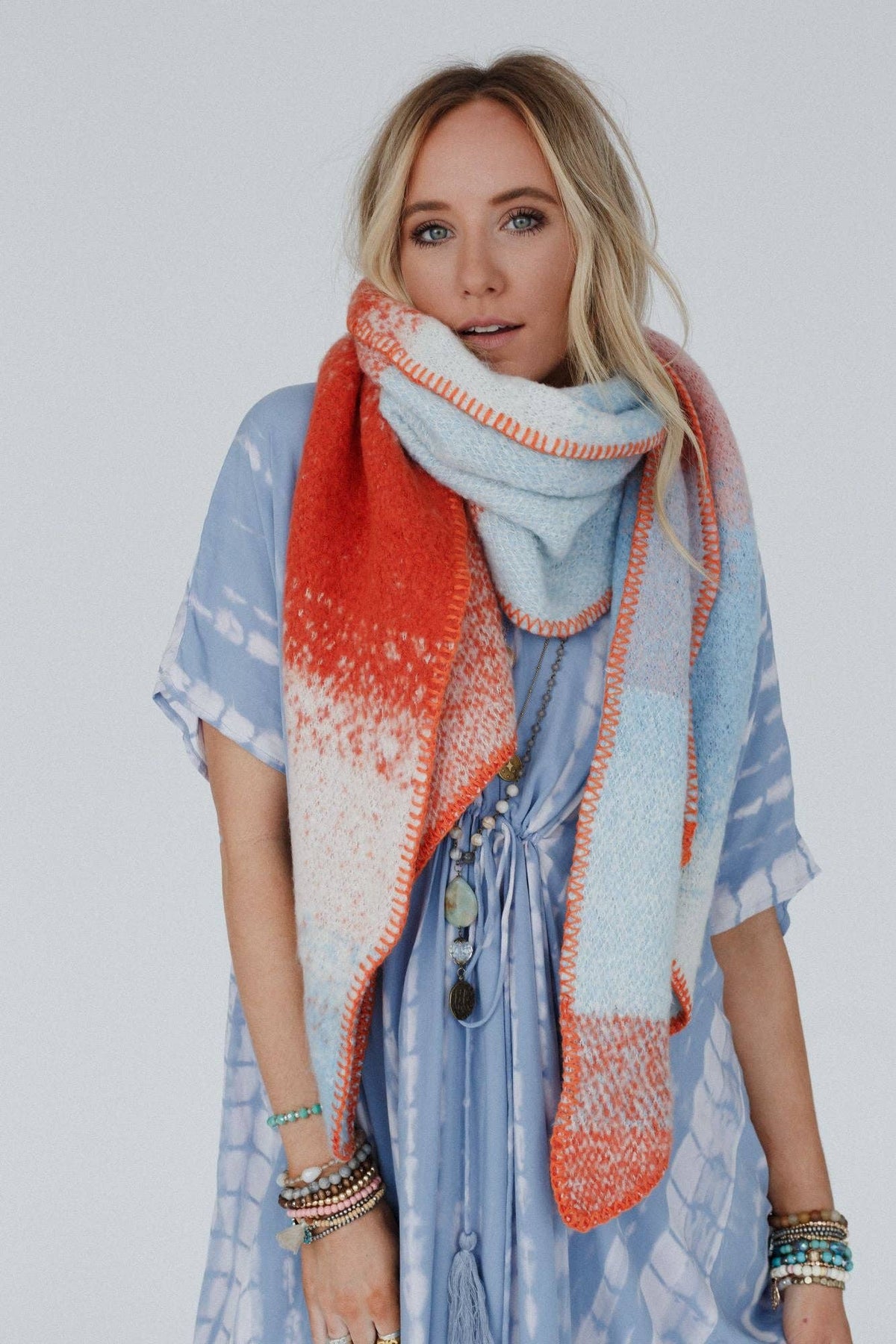 Autumn Days Multi Colored Scarf
