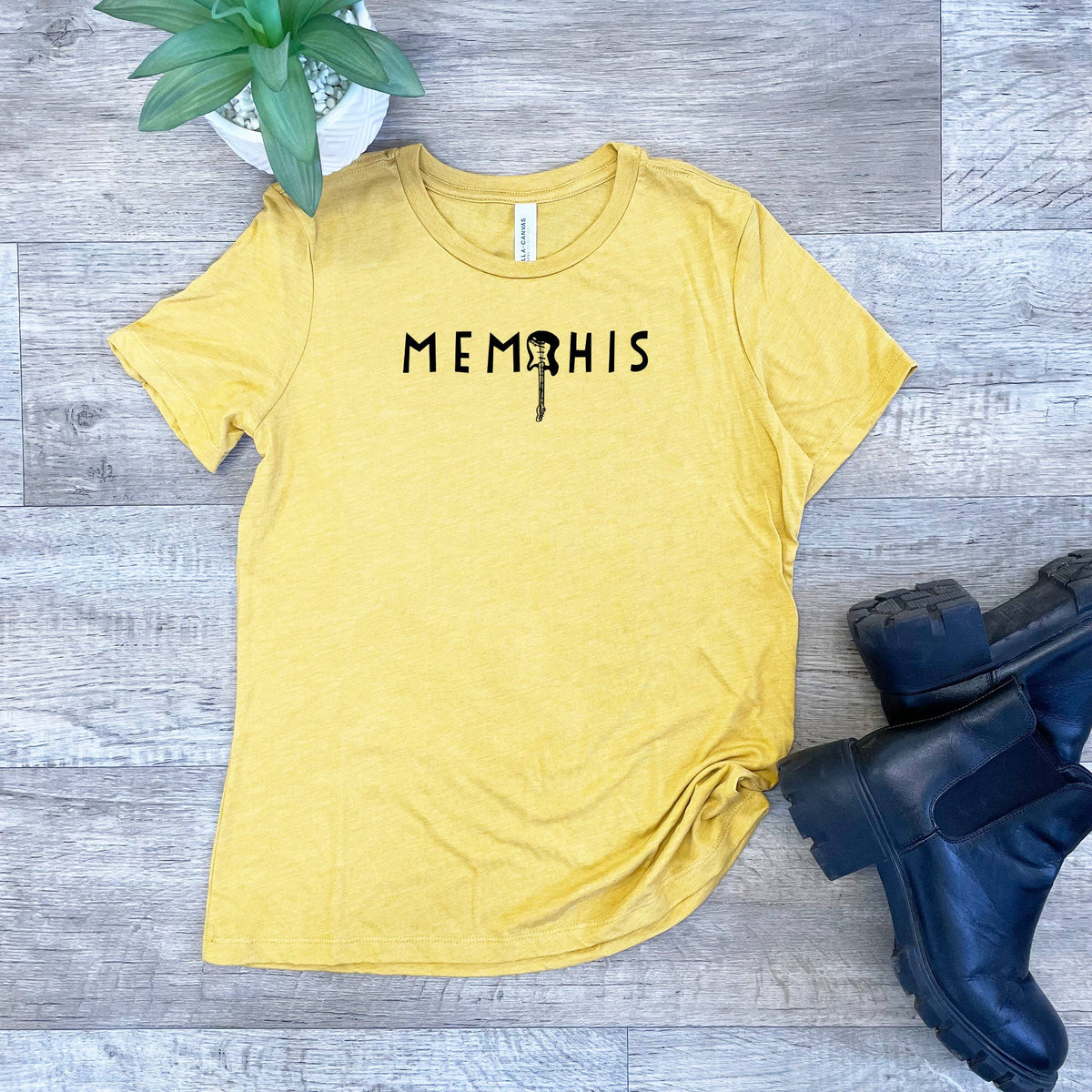 Memphis (Guitar) - Crew Tee - Multiple Color Options