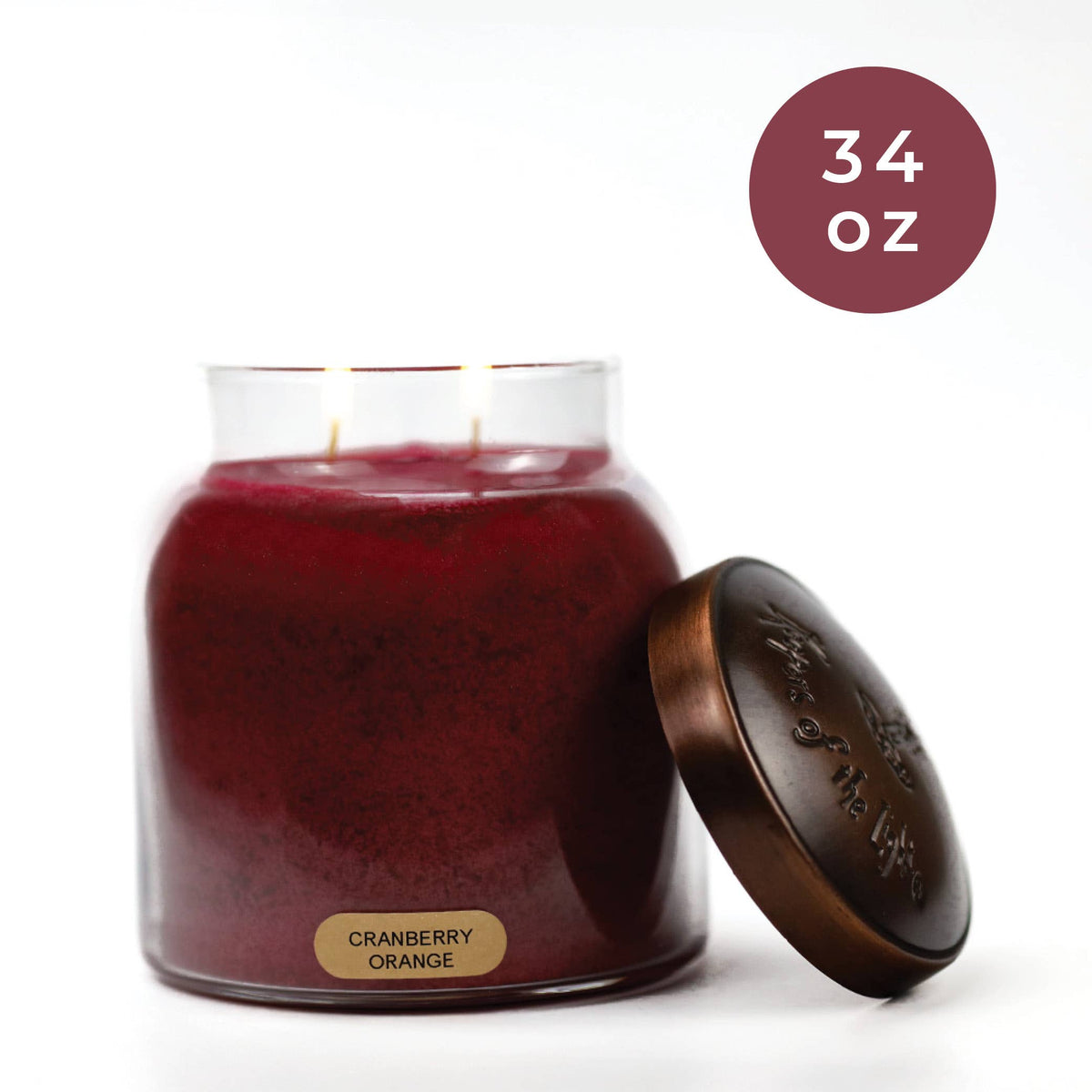 Cranberry Orange KOTL Papa Candle (34oz.) – Cranberry Orange