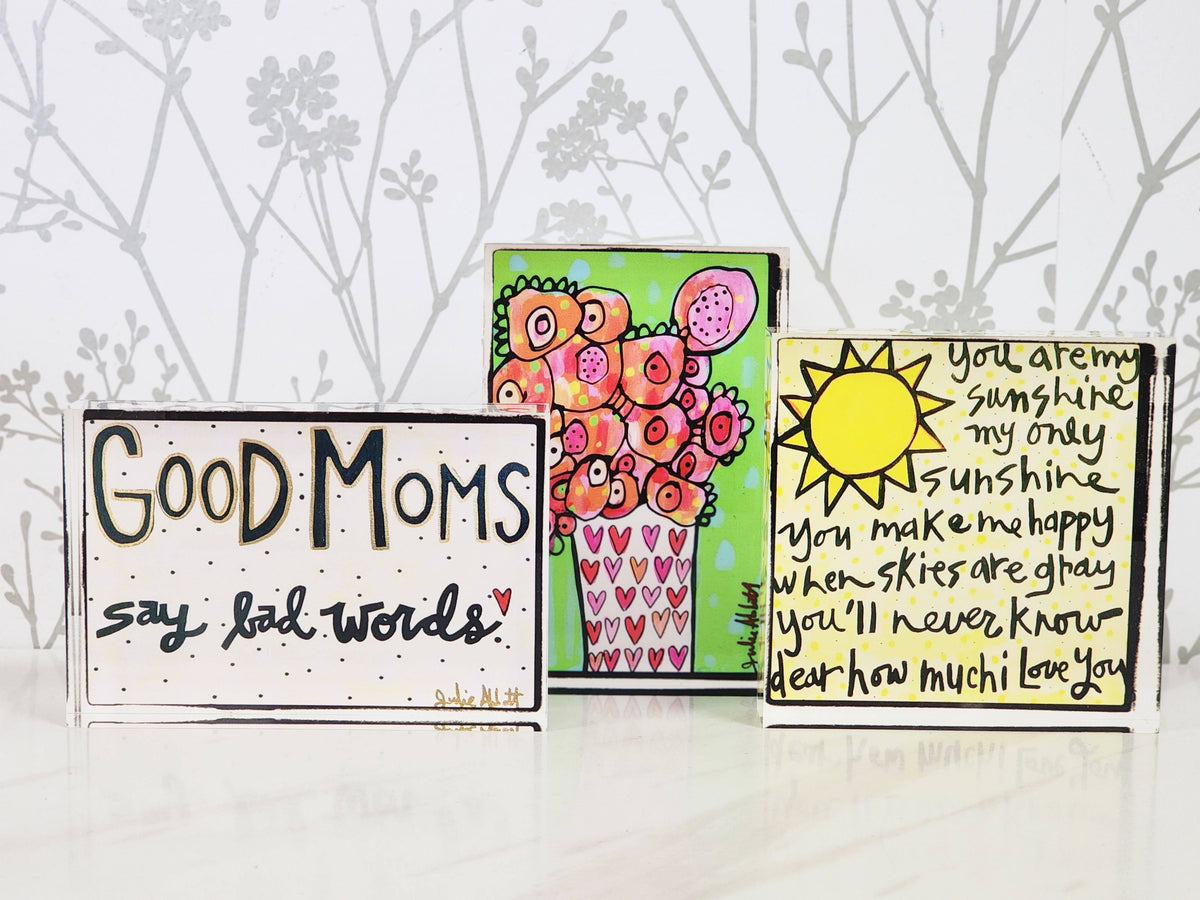 You Are My Sunshine Acrylic Block