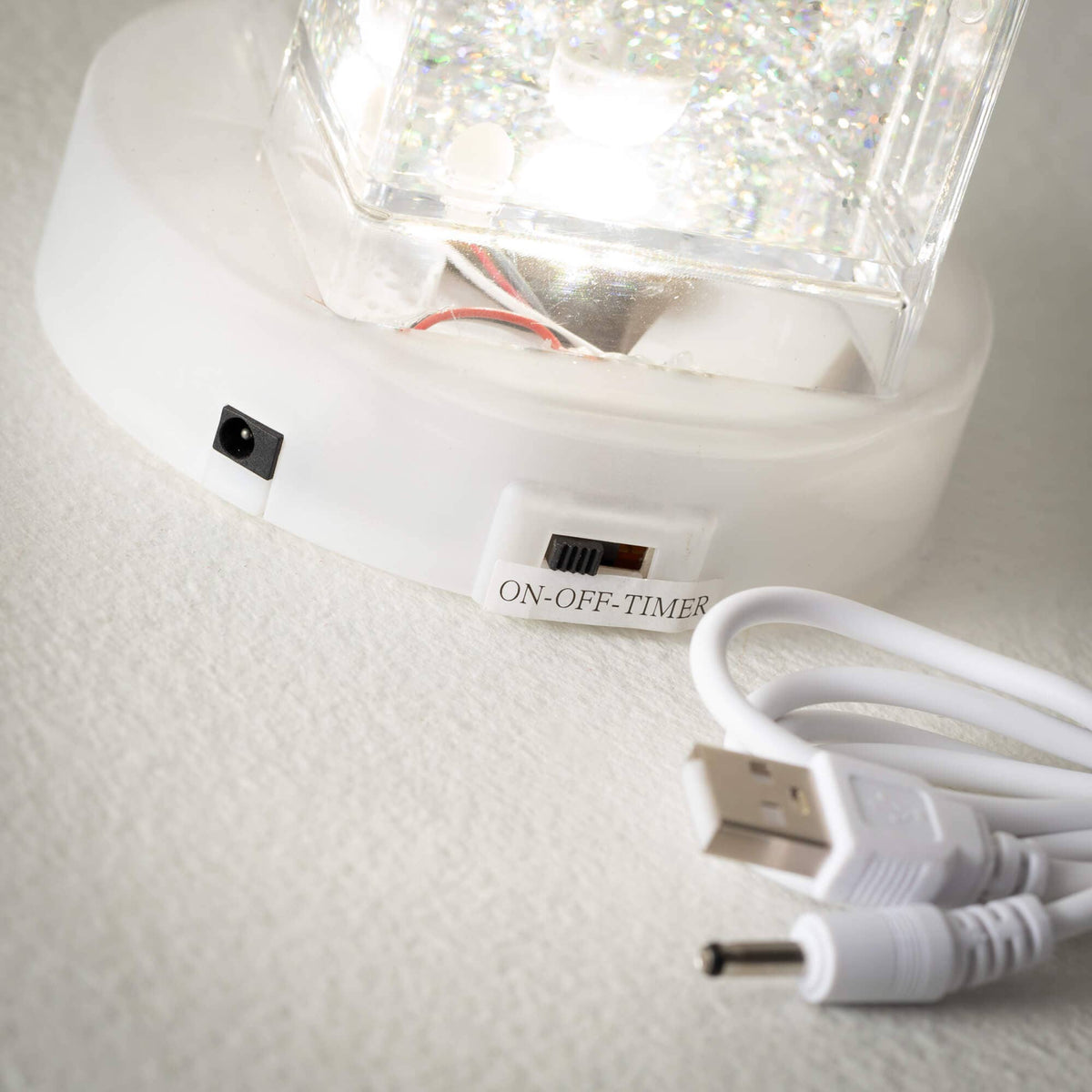 LED NUTCRACKER SHIMMER FIGURE