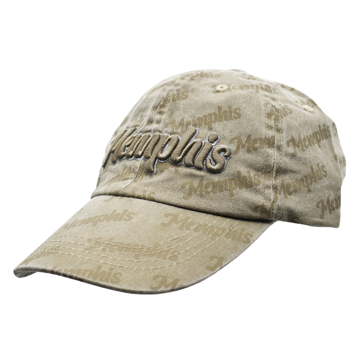 Memphis Cap - Name Repeat Tan