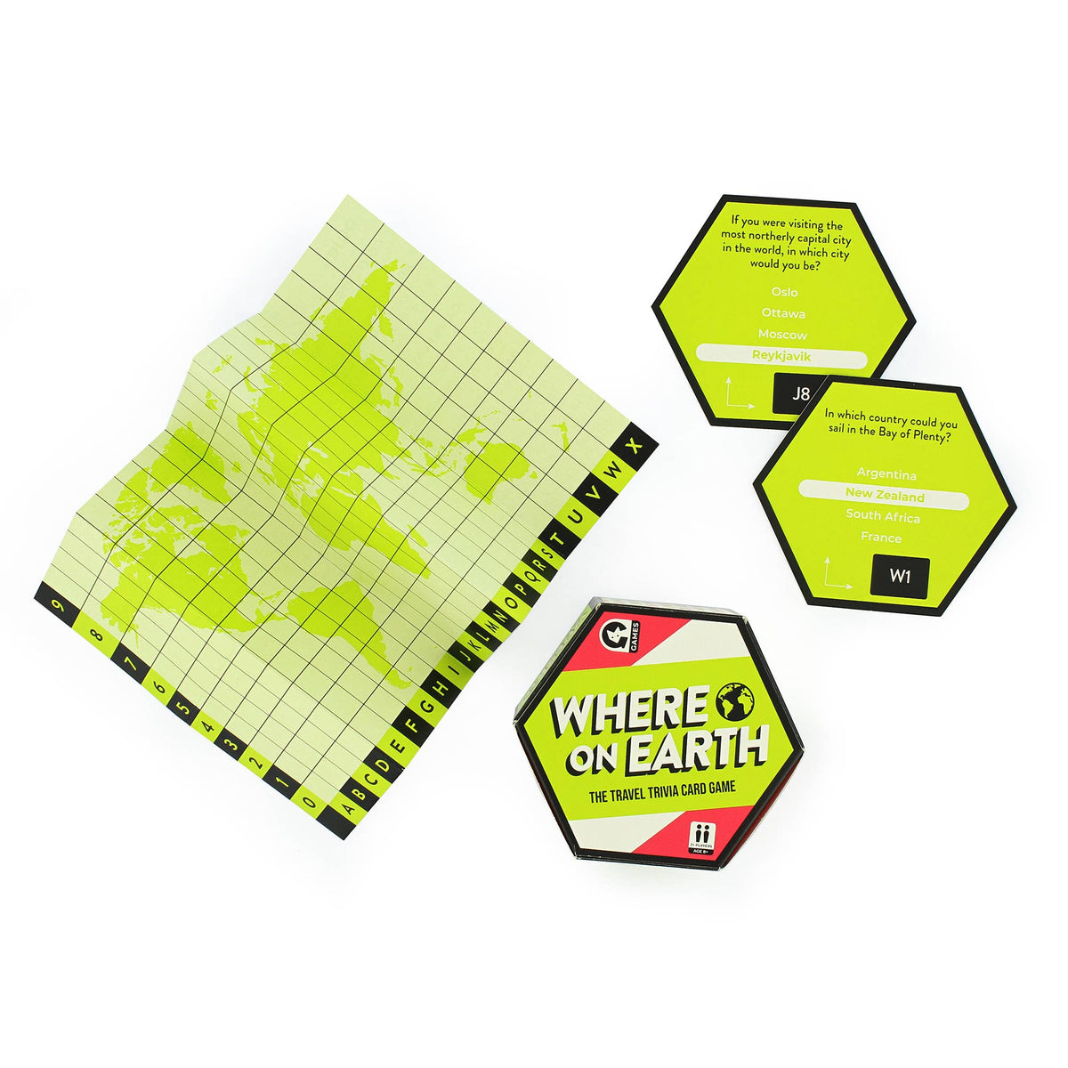 Where On Earth Family Card Game