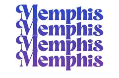 Memphis - Canvas Zipper Pouch