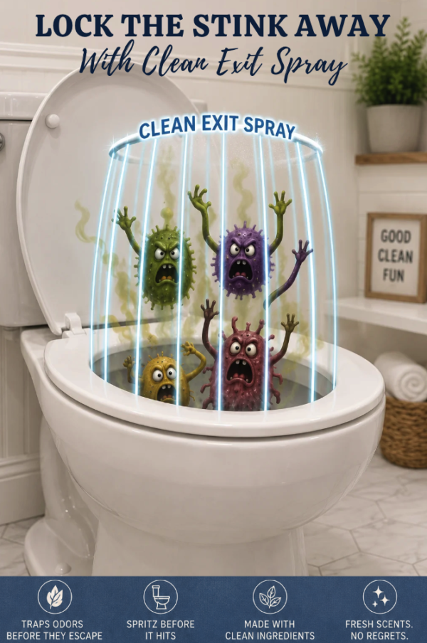 Clean Exit Toilet Spray