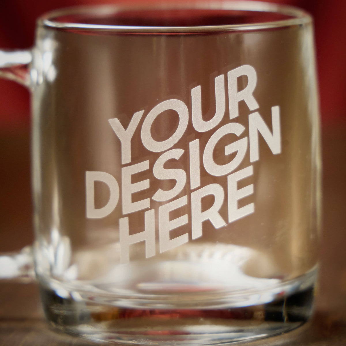Memphis Barware/Glass Mug