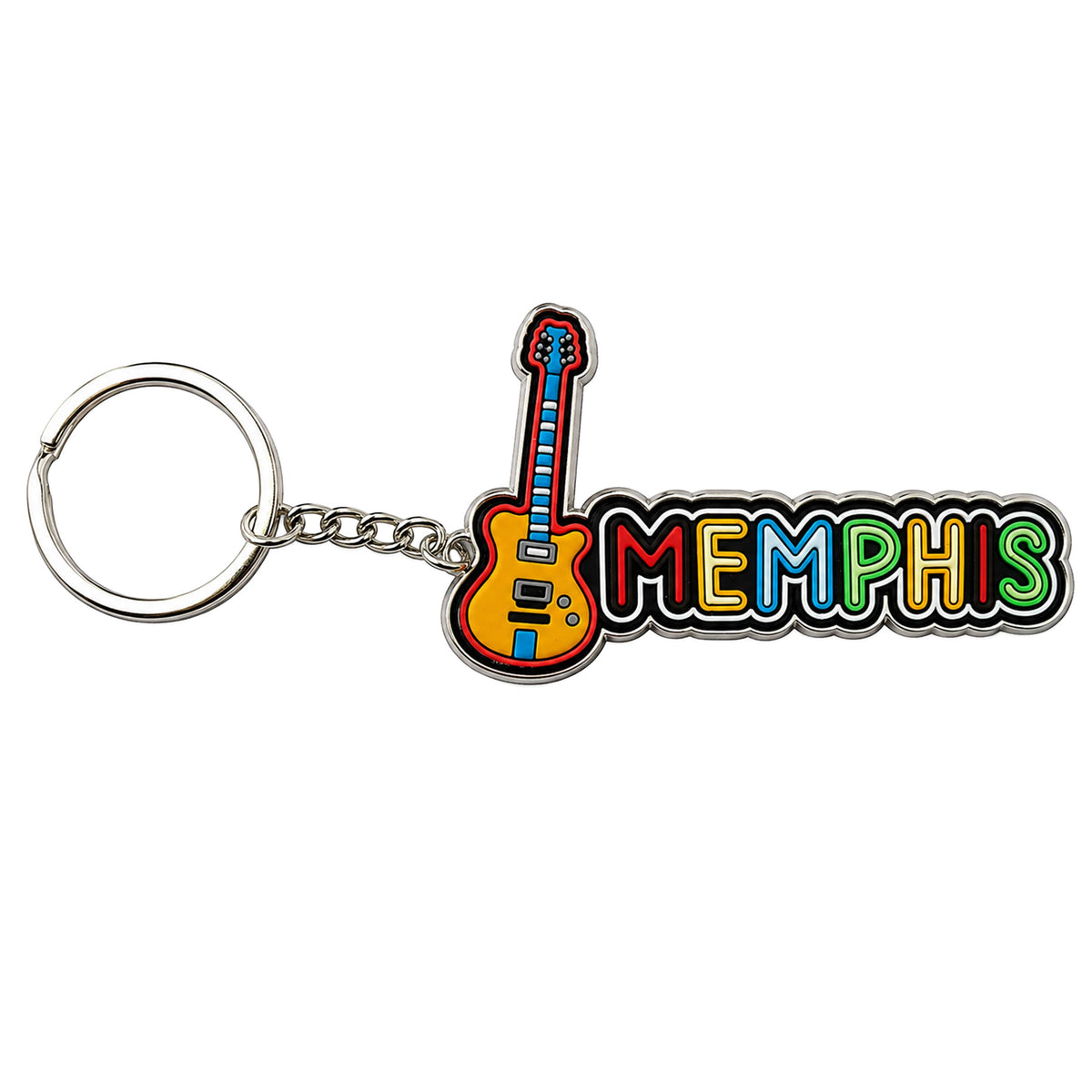 Memphis Keychain - Guitar PVC