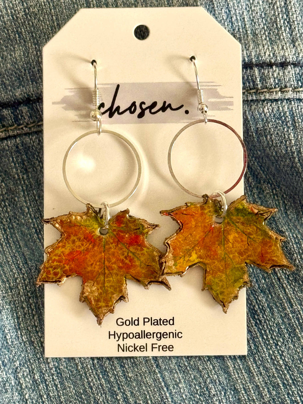 Falling Leaf Earrings