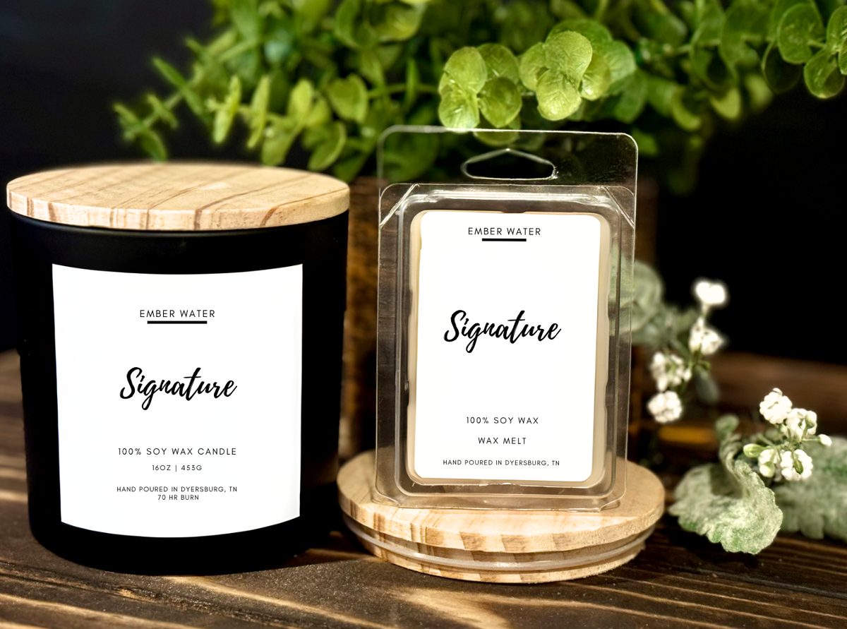 Signature 16 oz 100% Soy Candle