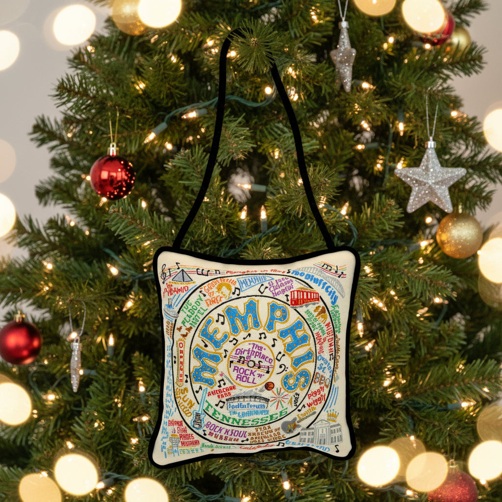Memphis Mini Pillow Ornament