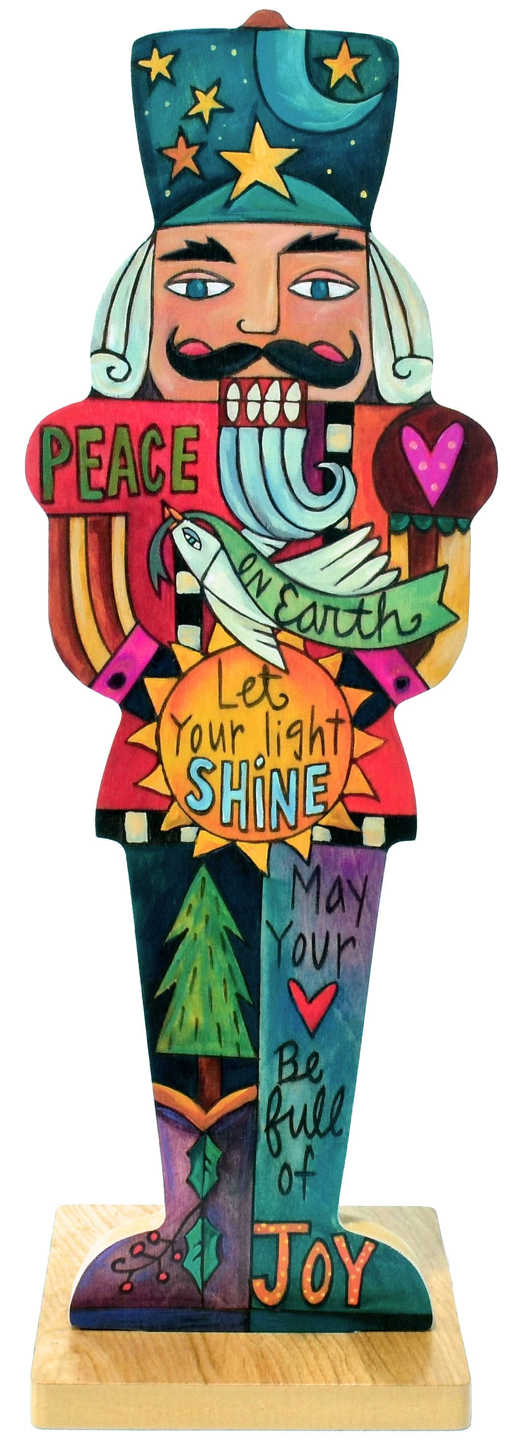 "Clara's Gift" Nutcracker Wood Sculpture